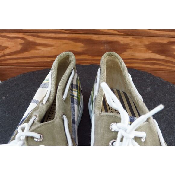 Sperry Top-Sider Size 6.5 M Brown Boat Shoe Shoes‎ Fabric Women 9777941 - Picture 3 of 8